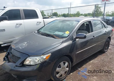 2009 Toyota Corolla Le из США, поврежденный, VIN JTDBL40E49J017717